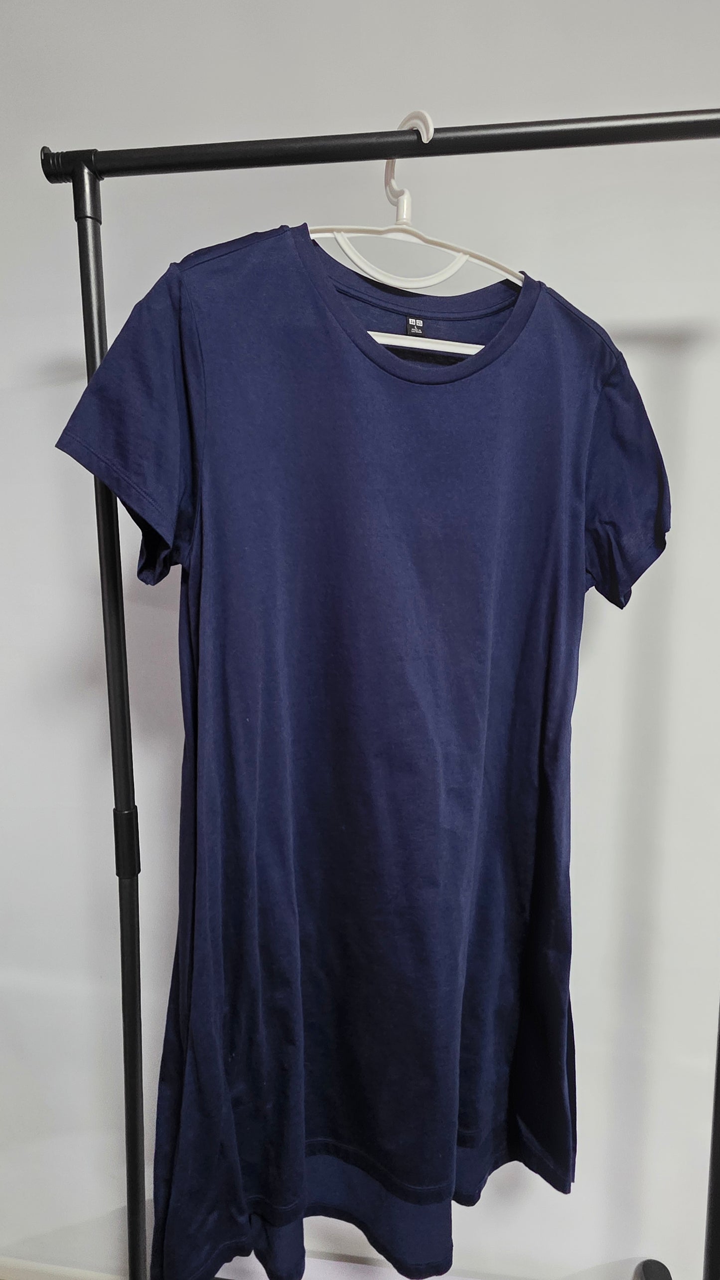 Pre-loved Uniqlo Mercerized Cotton Short Sleeve Mini Dress
